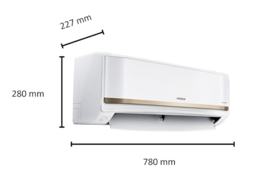 Hitachi 1 Ton 3 Star ice Clean Xpandable Plus Inverter Split AC (100% Copper, Dust Filter, 2023 Model, iZen 3400FXL, R32-RAS.G312PCAISF, Dual Gold) - Image 3